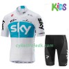 Cykeltøj + Cykelshorts Børn 2018 Team Sky N001